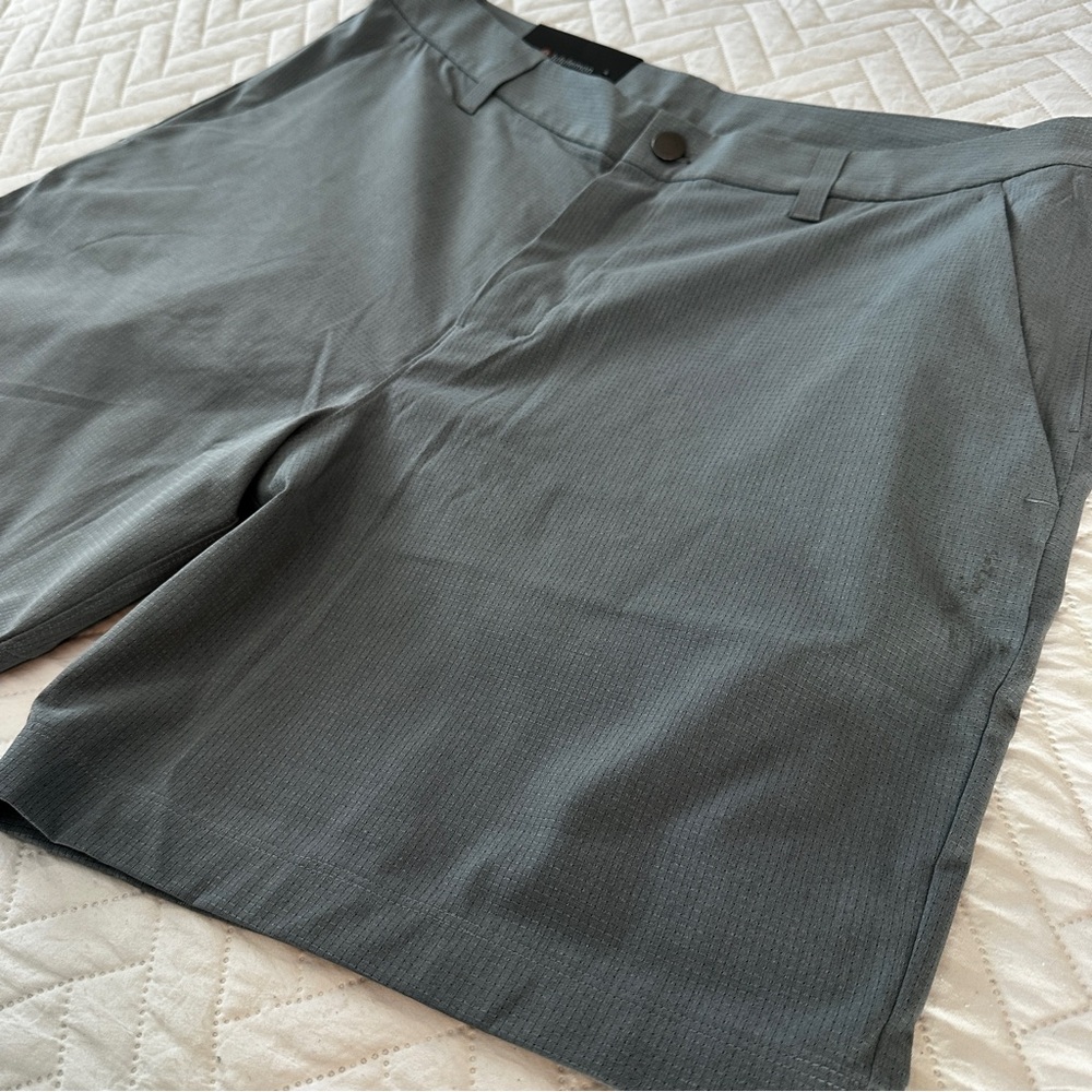 Lululemon ABC Classic Fit 7” Short 33 WovenAir Belgian Blue Performance Golf - Picture 3 of 15
